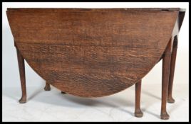 A 19th Century Georgian solid country oak large ov