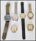 A group of vintage watches to include a boxed Rotary, Seiko, Ingersoll, Timex, Sekonda etc.