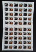 THE BEATLES, ALBUM COVERS 2007 British stamps set of 6.Two different designs of each value: 1st, 64p