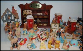 A large collection of Colour Box Miniature Teddies to include a limited edition boxed bear '