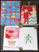 A group of contemporary Pop Art inspired prints to include a screen printed alphabetic space print