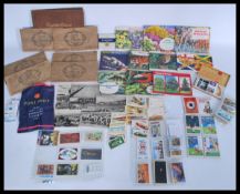 A collection of vintage 20th Century cigarette  and tea cards to include John Players, Wills
