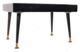 VINTAGE WOODEN LACQUERED ROWING BOAT SIGN COFFEE TABLE