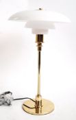 AFTER POUL HENNINGSEN A CONTEMPORARY PH3/2 GLASS DESK LAMP