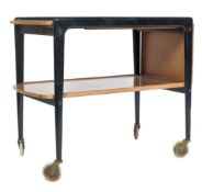 RETRO VINTAGE TWO TIER TEA TROLLEY BY YNGVE EKSTRÖM