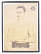 ORIGINAL ST JOHN'S AMBULANCE LINEN BACKED MEDICAL POSTER