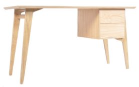 CONTEMPORARY LIVE ICONIC LAYERED CNC MACHINED WOOD DESK