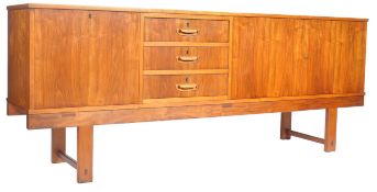 RETRO VINTAGE TEAK WOOD SIDEBOARD CREDENZA BY TORRENTE