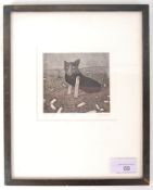 LITHOGRAPH ( 1980 ) BY STASYS EIDRIGEVICUS