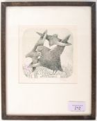 LITHOGRAPH EXLIBRIS ( 1981 ) BY STASYS EIDRIGEVICUS