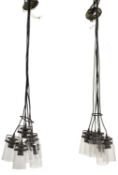 INDUSTRIAL HANGING PENDANT CHANDELIER BY KICHLER BRINLEY