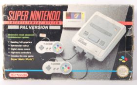 VINTAGE SUPER NINTENDO ENTERTAINMENT SYSTEM SNES GAMES CONSOLE