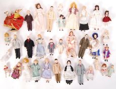 LARGE COLLECTION DOLLS HOUSE FIGURES / FAMILY