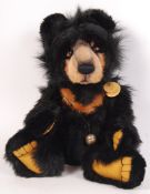 CHARLIE BEARS EXCLUSIVE LARGE TEDDY BEAR ' MALCOLM '