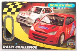 SCALEXTRIC ' RALLY CHALLENGE ' SPORT SLOT CAR RACING SET
