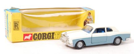 CORGI TOYS VINTAGE DIECAST MODEL GOLDEN JACKS ROLLS ROYCE