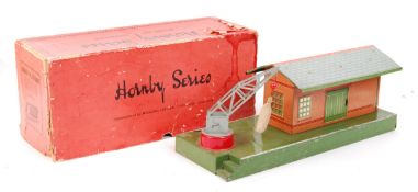 RARE VINTAGE HORNBY 0 GAUGE ' GOODS PLATFORM ' TINPLATE