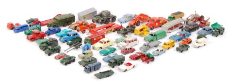 COLLECTION OF VINTAGE CORGI, DINKY & MATCHBOX LESNEY DIECAST