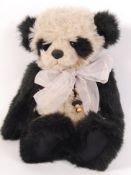 CHARLIE BEARS EXCLUSIVE TEDDY BEAR PANDA ' LUCAS '