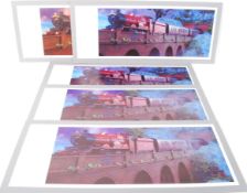 RARE HORNBY 2004 CATALOGUE TEST PRINTS - HARRY POTTER