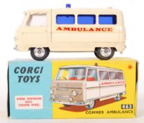 VINTAGE CORGI TOY BOXED DIECAST MODEL 463 COMMER AMBULANCE