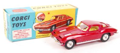 VINTAGE CORGI TOYS BOXED DIECAST MODEL CHEVROLET CORVETTE