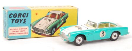 VINTAGE CORGI TOYS DIECAST MODEL 309 ASTON MARTIN COMPETITION MODEL