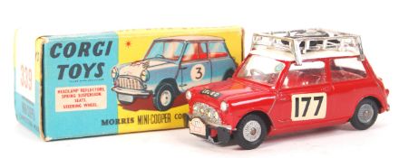 RARE VINTAGE CORGI TOYS BOXED DIECAST MODEL MINI COOPER 339