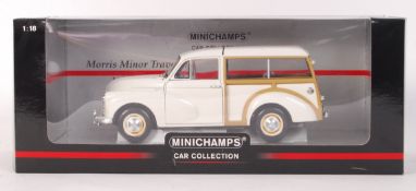 SUPERB MINICHAMPS 1:18 SCALE PRECISION DIECAST MODEL MORRIS MINOR