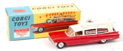 VINTAGE CORGI TOYS BOXED DIECAST MODEL 437 SUPERIOR AMBULANCE