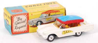 VINTAGE CORGI DIECAST MODEL 430 BERMUDA TAXI