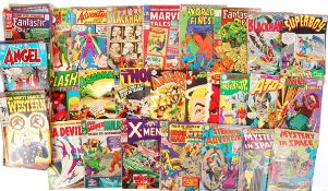 LARGE COLLECTION OF VINTAGE 1960'S MARVEL & DC COMICS COMIC BOOKS