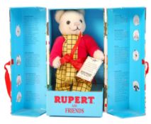 RARE MERRYTHOUGHT LIMITED EDITION ' RUPERT & FRIENDS ' TEDDY BEAR