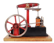 RARE LARGE STUART TURNER MOUNTED BEAM LIVE STEAM ENGINE