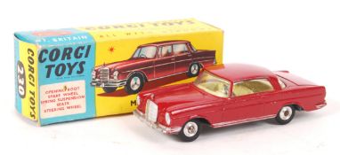 VINTAGE CORGI TOYS BOXED DIECAST MODEL 230 MERCEDES BENZ