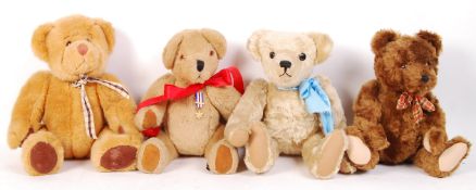 COLLECTION OF LARGE ARTIST / COLLECTABLE TEDDY BEARS