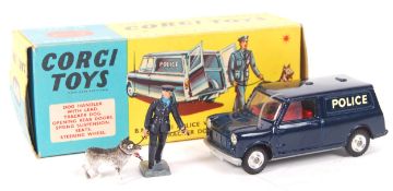 VINTAGE CORGI TOYS BOXED DIECAST MODEL POLICE VAN & FIGURES