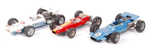 COLLECTION OF VINTAGE SCHUCO CLOCKWORK RACING CARS