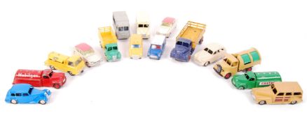 LARGE COLLECTION VINTAGE CORGI & DINKY DIECAST MODELS