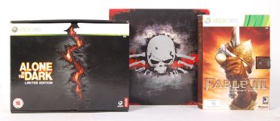 XBOX 360 SPECIAL EDITION COLLECTOR'S BOX GAMES