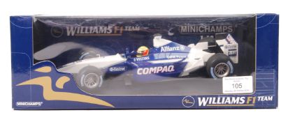 MINICHAMPS PAUL MODEL ART 1:18 SCALE WILLIAMS F1 DIECAST MODEL