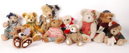 TEDDY BEAR COLLECTION - ASSORTED ARTIST & COLLECTABLE TEDDY BEARS
