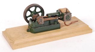 RARE VINTAGE STUART TURNER LIVE STEAM HORIZONTAL ENGINE