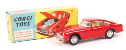 VINTAGE CORGI TOYS BOXED DIECAST MODEL 218 ASTON MARTIN