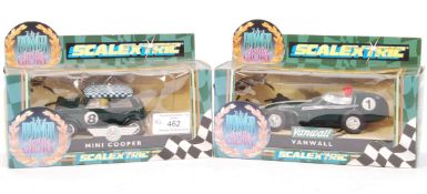 SCALEXTRIC ' THE POWER & THE GLORY ' SLOT RACING CARS