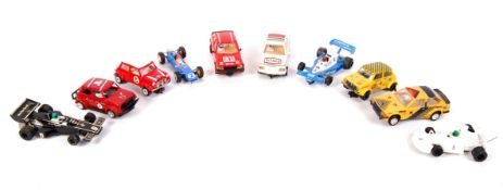 COLLECTION OF ASSORTED SCALEXTRIC 1:32 SCALE SLOT RACING CARS