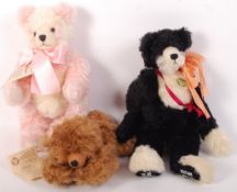 HERMANN MADE TEDDY BEARS / STUFFED ANIMALS - LIMITED EDITION
