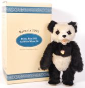 STEIFF ' REPLICA 1995 ' PANDA BEAR 1951 LIMITED EDITION TEDDY BEAR