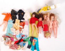 COLLECTION OF VINTAGE PEDIGREE SINDY DOLLS & ACCESSORIES