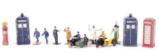 RARE COLLECTION OF VINTAGE PRE-WAR & LATER DINKY TOY FIGURES